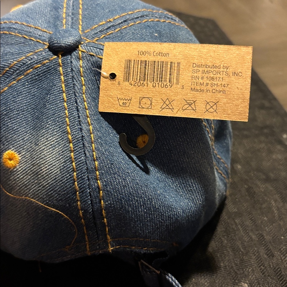 Denim Crown adult Cap - Picture 4 of 5